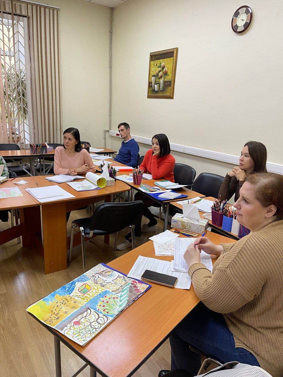 Семинар "Отражение жизненных сценариев клиента в проективных методиках. На примере рисунчатого теста "Пустыня"